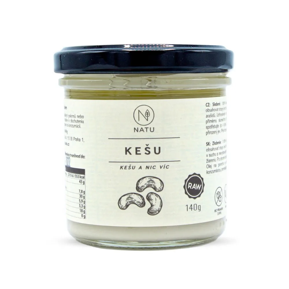 NATU Kešu krém 140 g