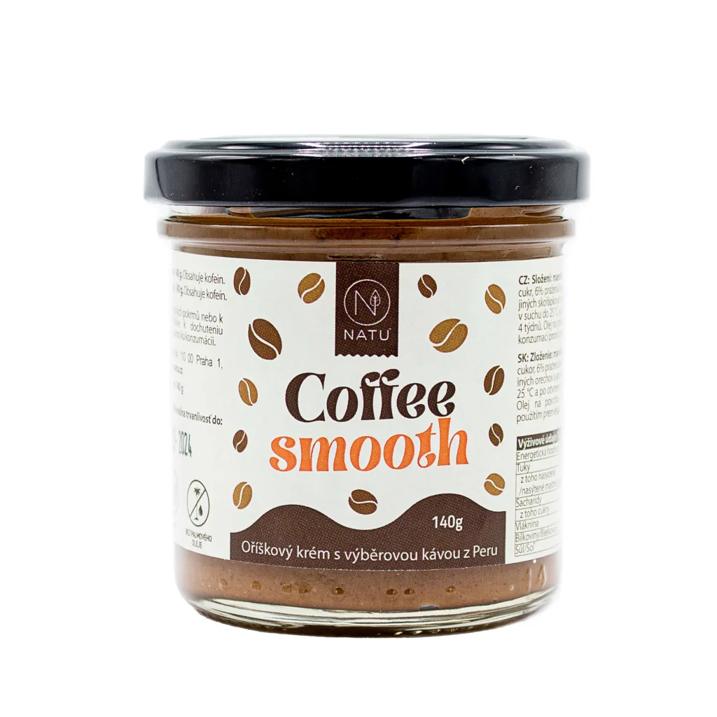 Oříškový krém s kávou Coffee smooth