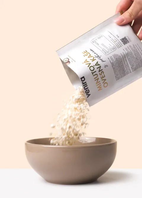 VENIRA minutová ovesná kaše s proteinem - coconut cream — náhled 2