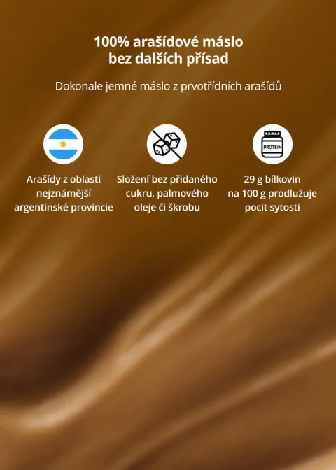 Arašídkové máslo jemné (smooth) — náhled 6