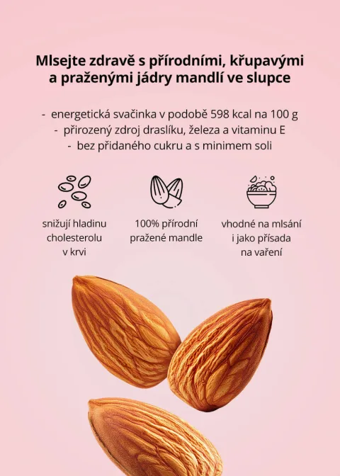 Mandle natural pražené — náhled 7