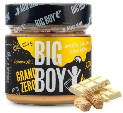 Arašídy s bílou čokoládou