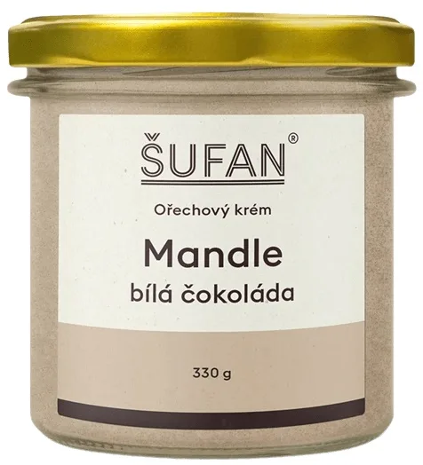 Šufan mandle-bílá čokoláda máslo