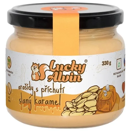 Arašídy s příchutí slaný karamel