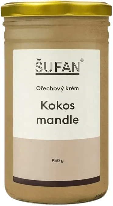 Šufan kokosovo-mandlové máslo