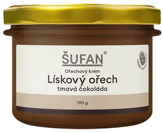 Šufan Lískový ořech s tmavou čokoládou