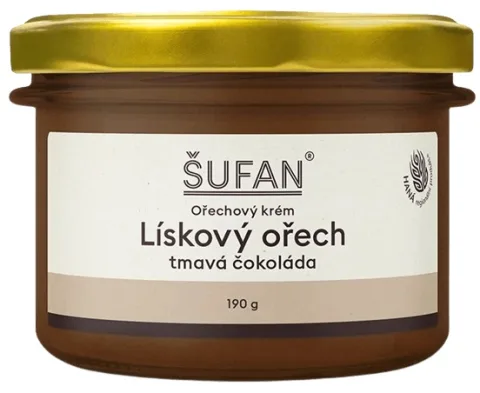 Šufan Lískový ořech s tmavou čokoládou
