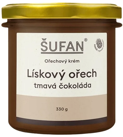 Šufan Lískový ořech s tmavou čokoládou