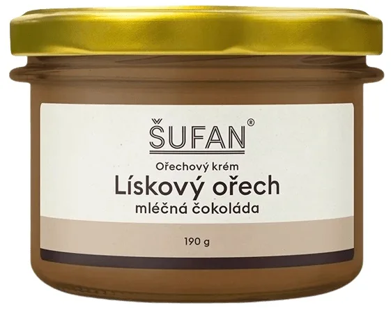 Šufan Lískový ořech s mléčnou čokoládou