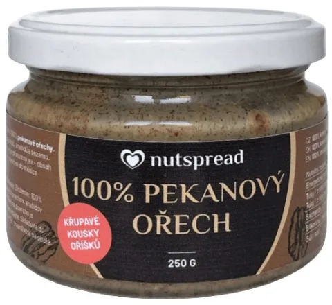 100% ořechové máslo pekanové ořechy