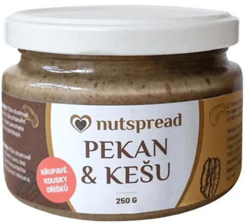 Krém z pekanů a kešu