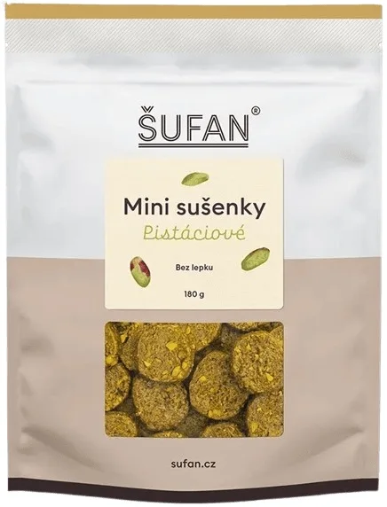 Šufan Mini sušenky pistácie