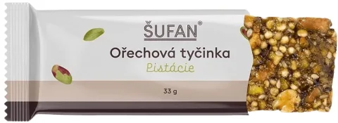 Ořechová tyčinka pistácie