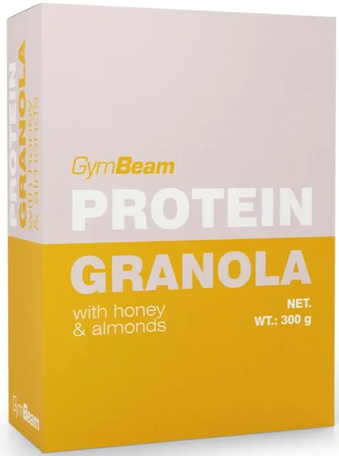 Proteinová granola s medem a mandlemi