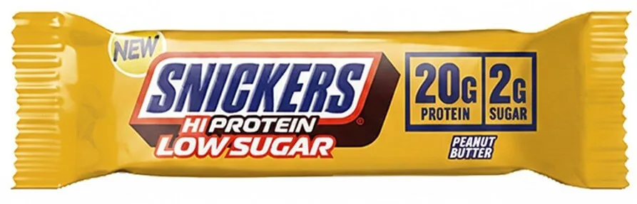 Snickers HiProtein Low Sugar Bar 57 g - arašídové máslo
