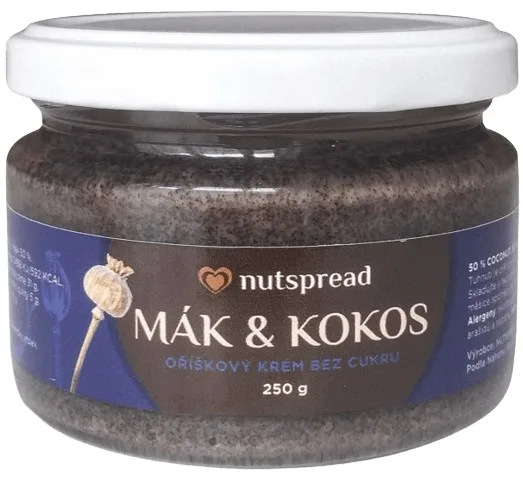 Kokosovo-makové máslo