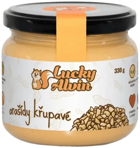 Arašídový krém křupavý