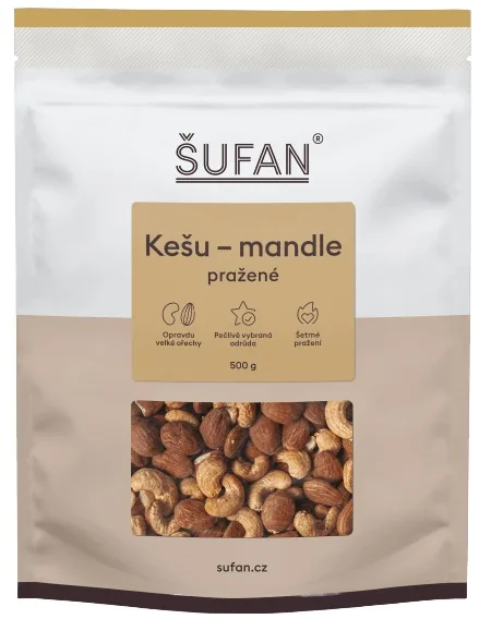 Šufan Ořechy kešu/mandle pražené