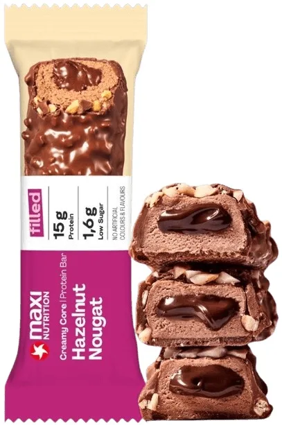 Creamy Core Protein Bar 45 g - lískový oříšek/nugát