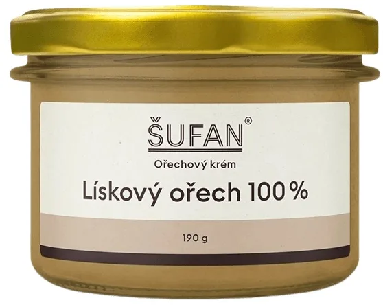 Šufan lískoořechové máslo