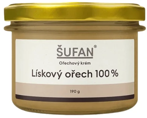 Šufan lískoořechové máslo