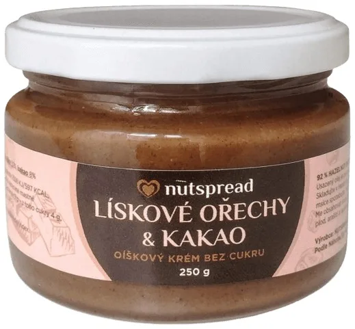 Lískooříškový krém s kakaem