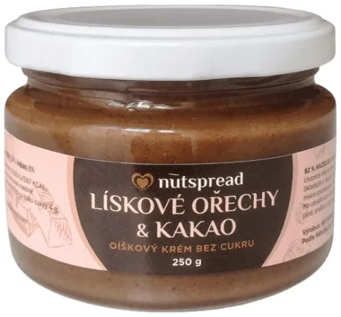 Lískooříškový krém s kakaem