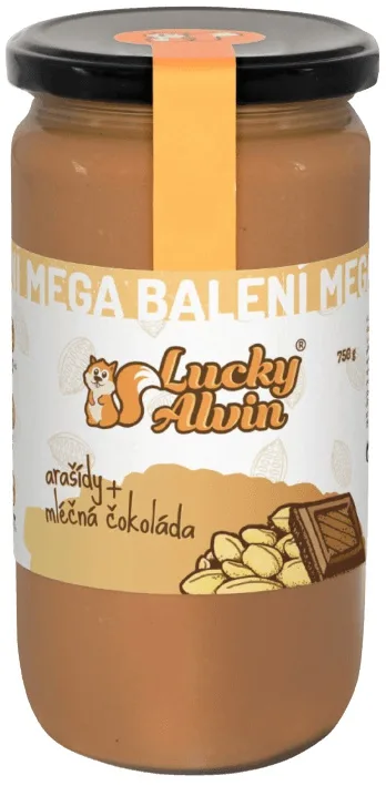 Arašídový krém s čokoládou