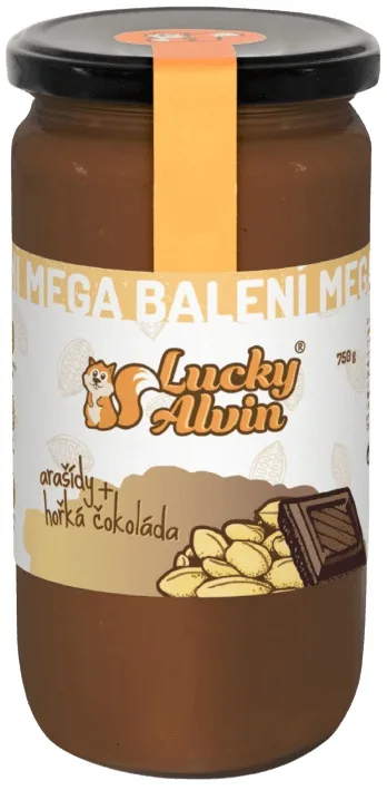 Arašídový krém s čokoládou