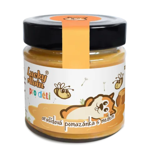 Arašídová pomazánka s medem pro děti