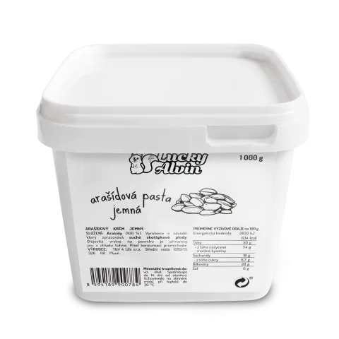 Arašídová pasta jemná