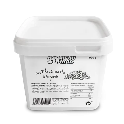 Arašídová pasta křupavá