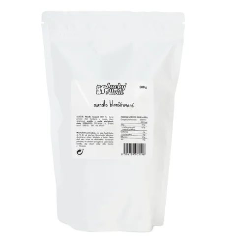 Mandle blanšírované