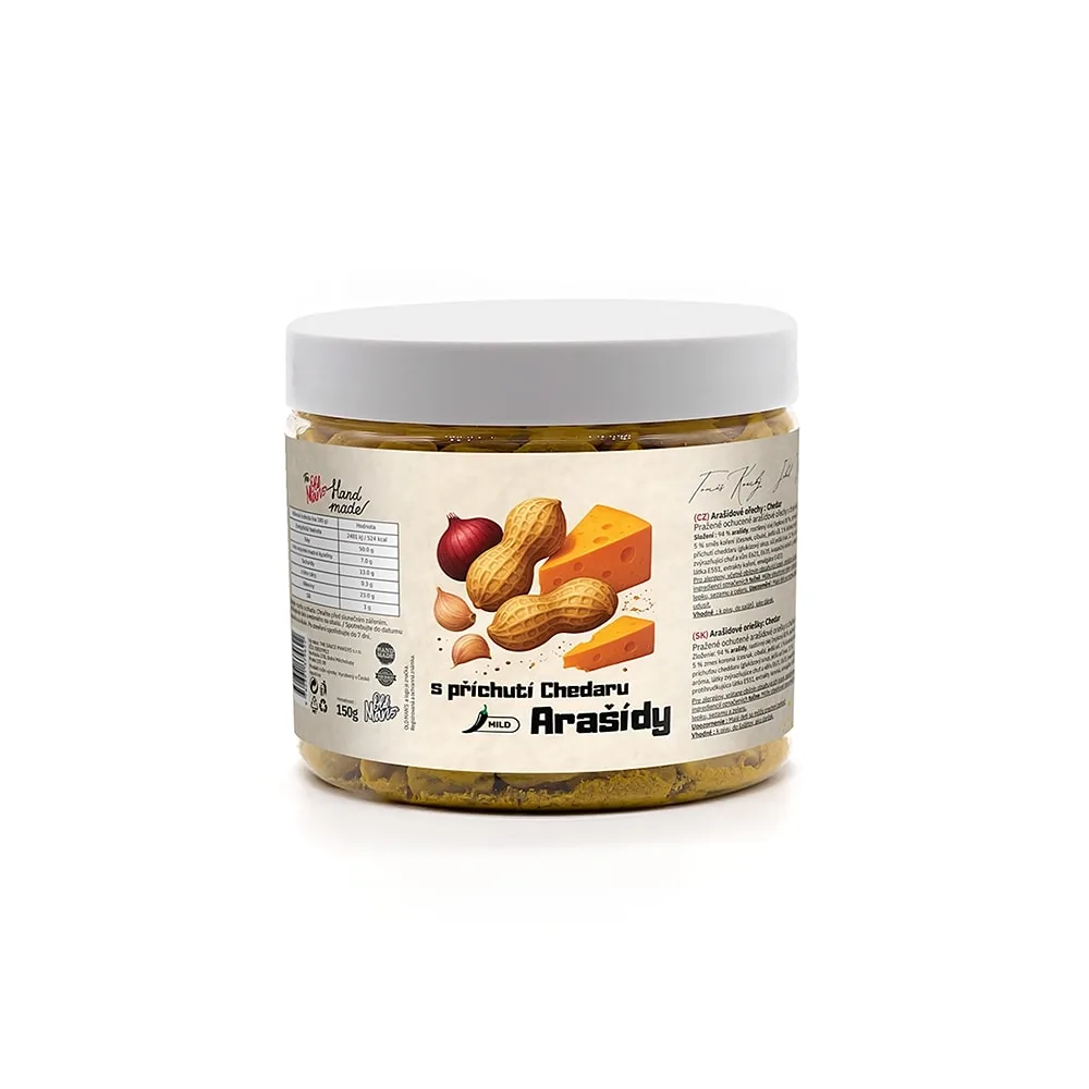 Arašídy s příchutí Cheddaru