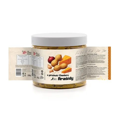 Arašídy s příchutí Cheddaru — náhled 2