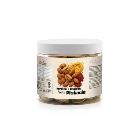 Pistácie – hořčice & chipotle
