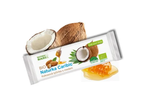 Kokosová tyčinka BIO mandle a med