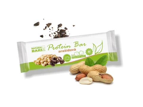 Arašídová tyčinka proteinová