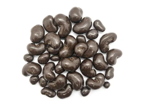 Kešu ořechy v hořké čokoládě