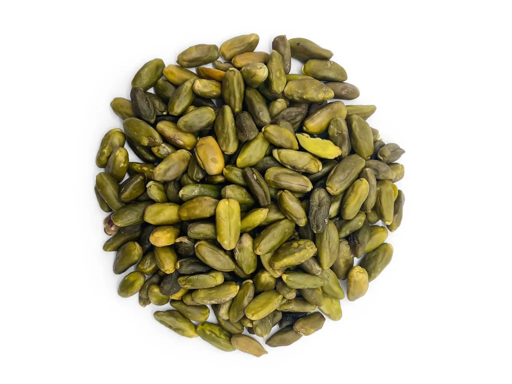 Pistácie BIO zelené loupané