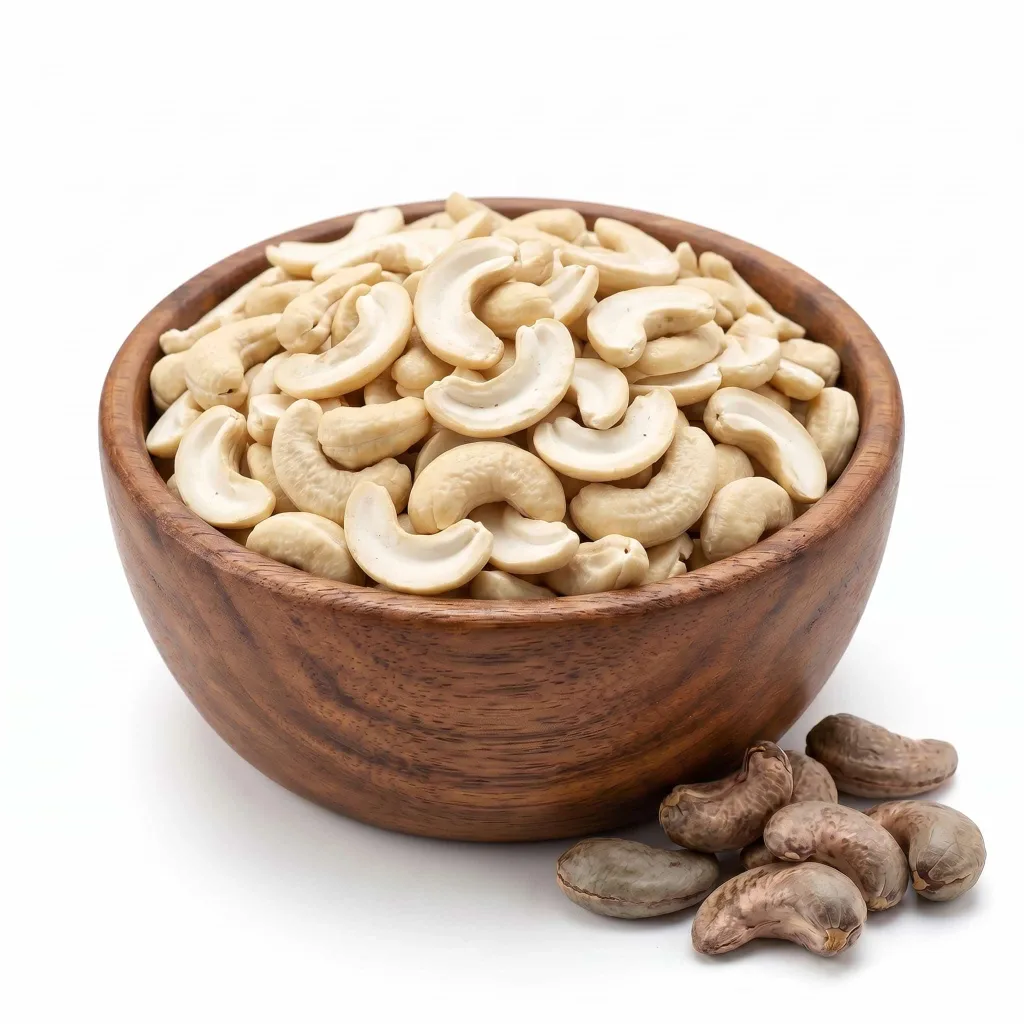 Kešu natural split půlky Balení: 5 kg