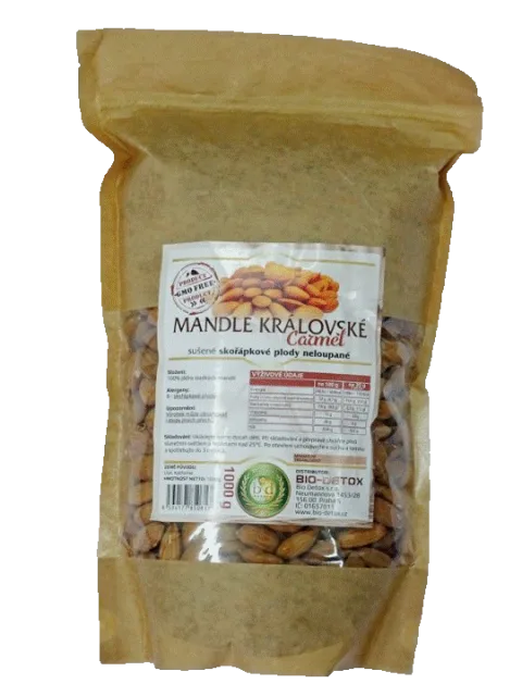 Bio-Detox Bio mandle Královské neloupané